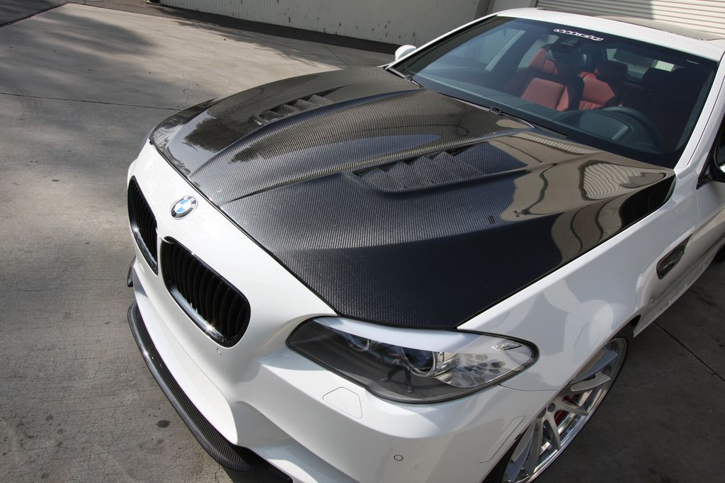 AGENCY POWER KOLFIBER HUV DTM STYLE BMW F10 M5 550 535 528 11-17 - 4