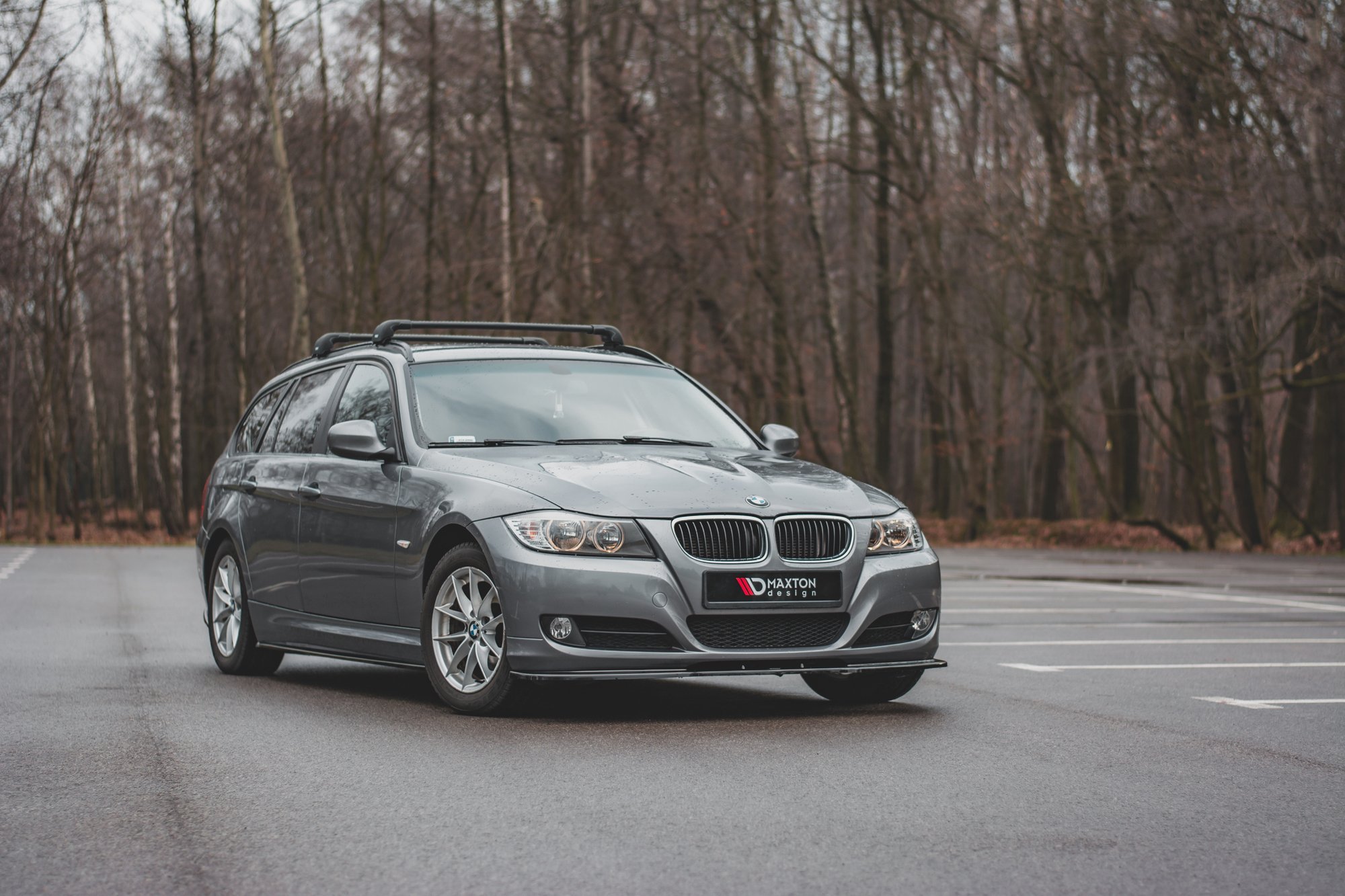 Front Splitter V2 Bmw 3 Series E91 Facelift (2008-2011) - 7