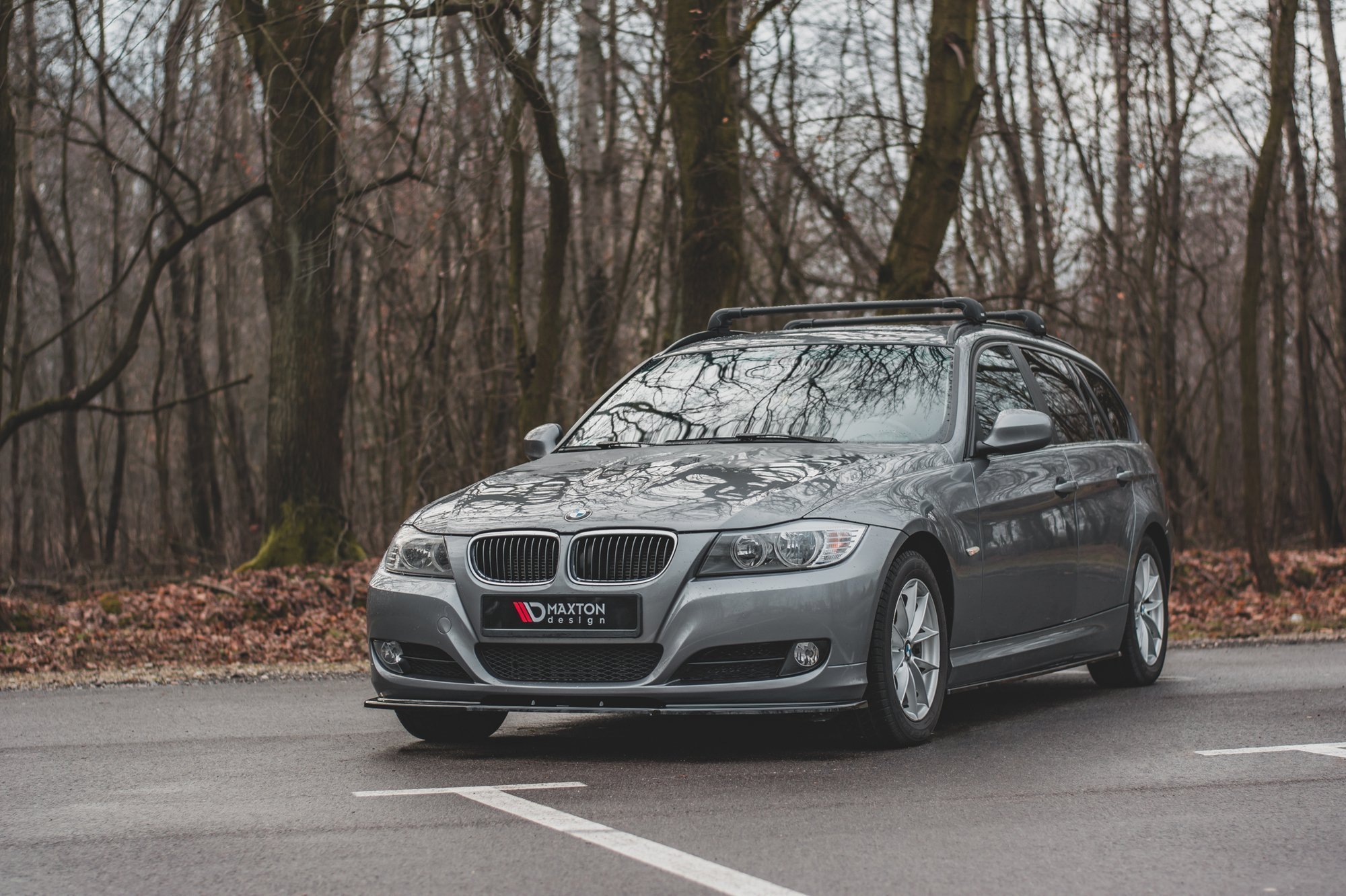 Front Splitter V2 Bmw 3 Series E91 Facelift (2008-2011) - 2