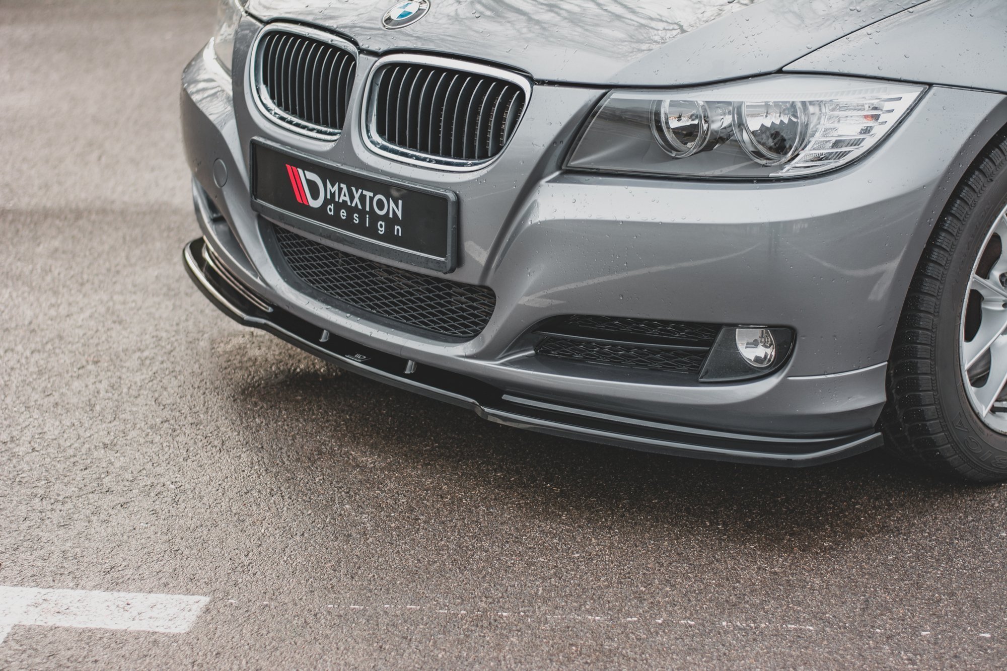 Front Splitter V2 Bmw 3 Series E91 Facelift (2008-2011) - 4