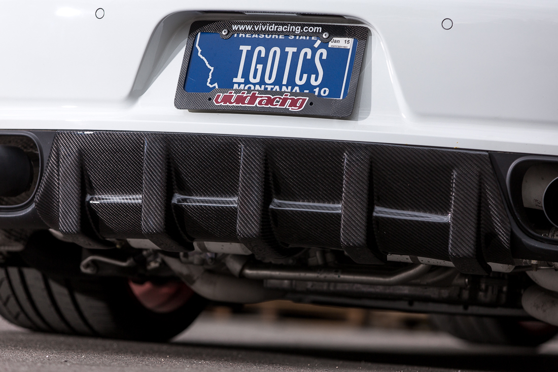 AGENCY POWER CARBON FIBER REAR DIFFUSER PORSCHE 991 TURBO 14-15