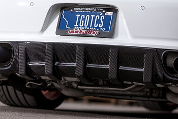 AGENCY POWER CARBON FIBER REAR DIFFUSER PORSCHE 991 TURBO 14-15