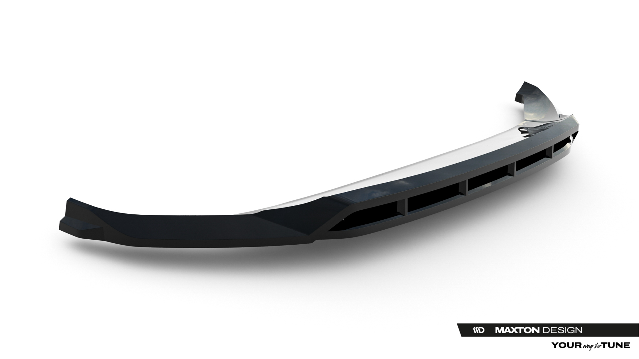 FRONT SPLITTER SUITABLE FOR JAGUAR F-PACE R-SPORT X761 FACELIFT – MAXTON DESIGN - 4