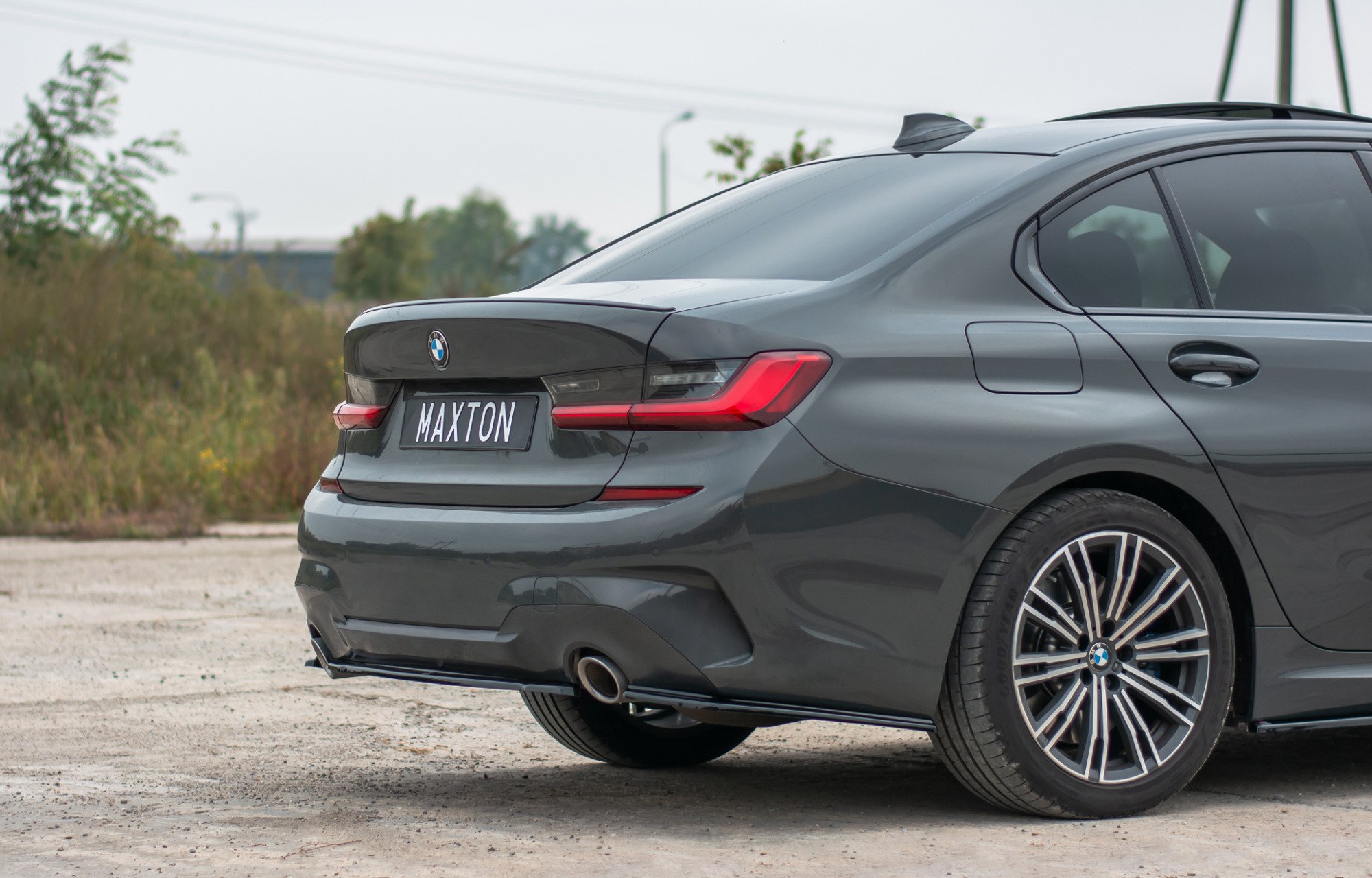 Central Rear Splitter Bmw 3 G20 M-sport (2019-2022) - 4