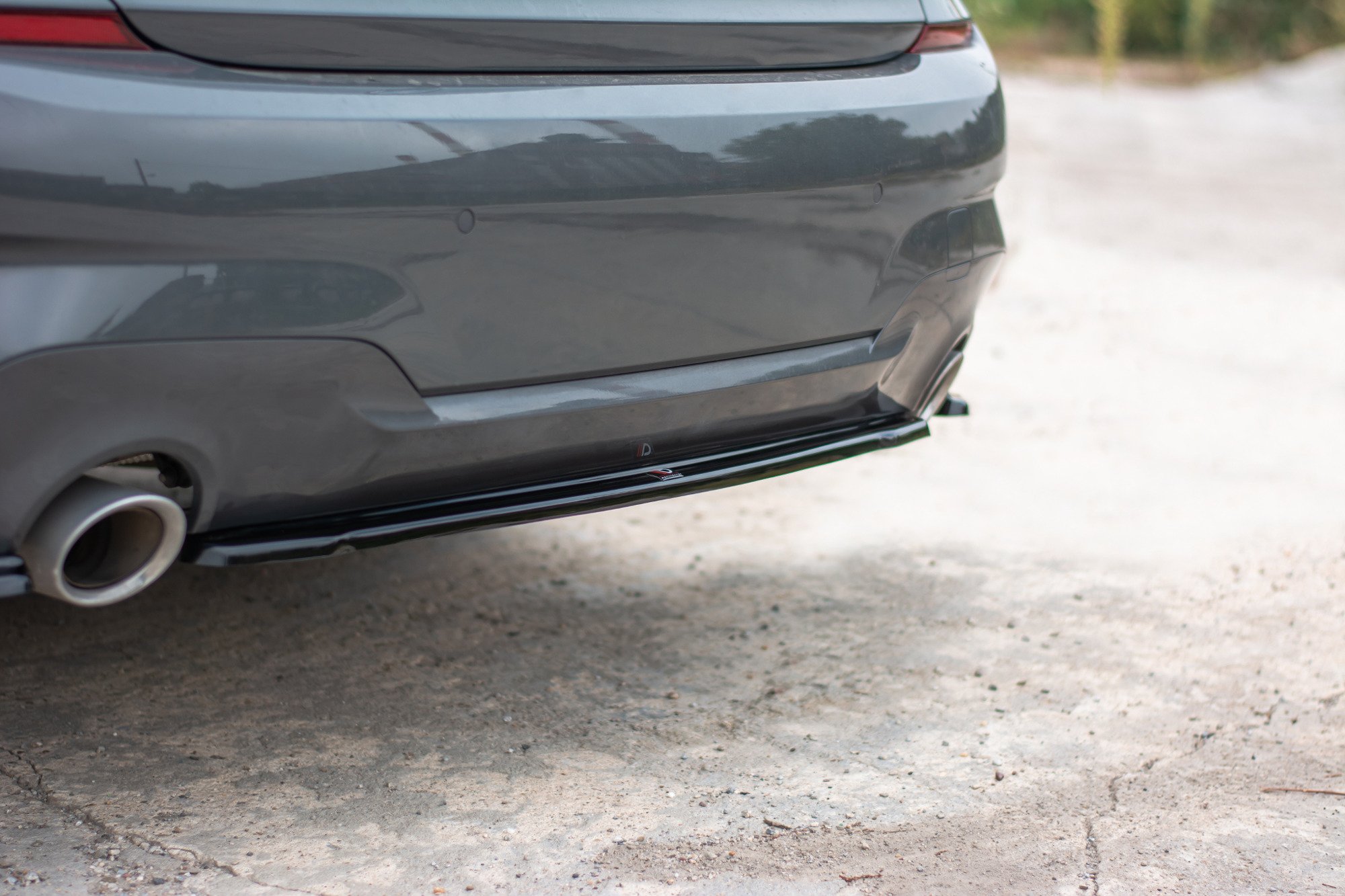 Central Rear Splitter Bmw 3 G20 M-sport (2019-2022) - 2