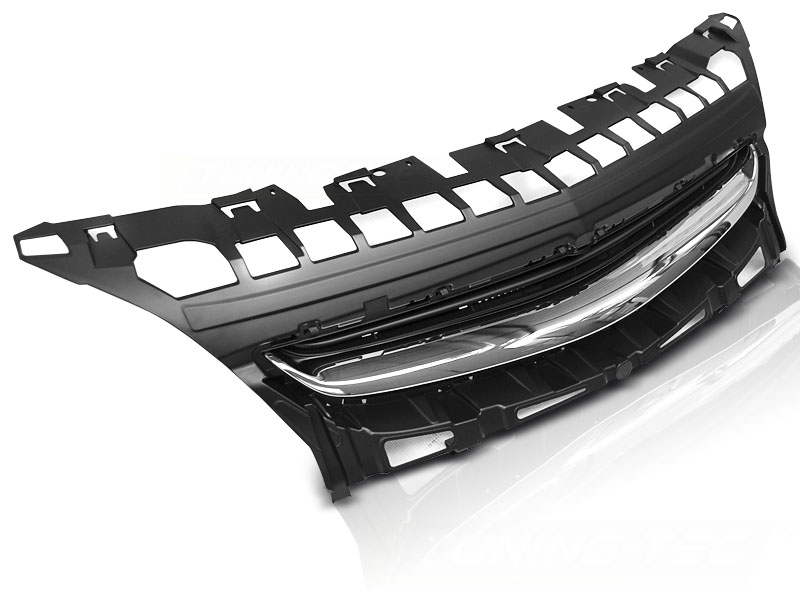 GRILL OPEL ASTRA J 2012-2015 5D KROM/SVART