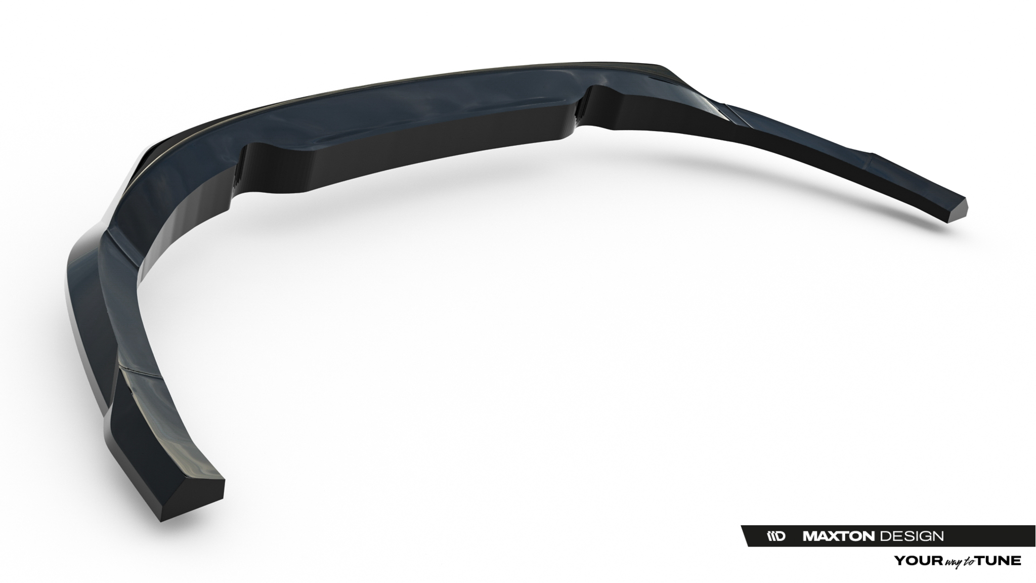 REAR SPLITTER (WITH VERTICAL BARS) SUITABLE FOR JAGUAR F-PACE R-SPORT X761 FACELIFT – MAXTON DESIGN - 3