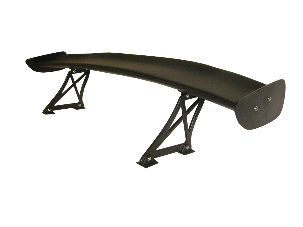 UNIVERSAL LIGHTWEIGHT BLACK FRP REAR WING/SPOILER GT6
