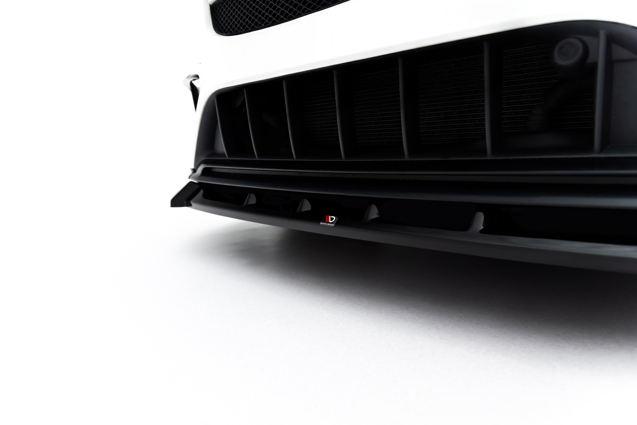 FRONT SPLITTER SUITABLE FOR MERCEDES-BENZ GLA 45 AMG X156 FACELIFT – MAXTON DESIGN - 3