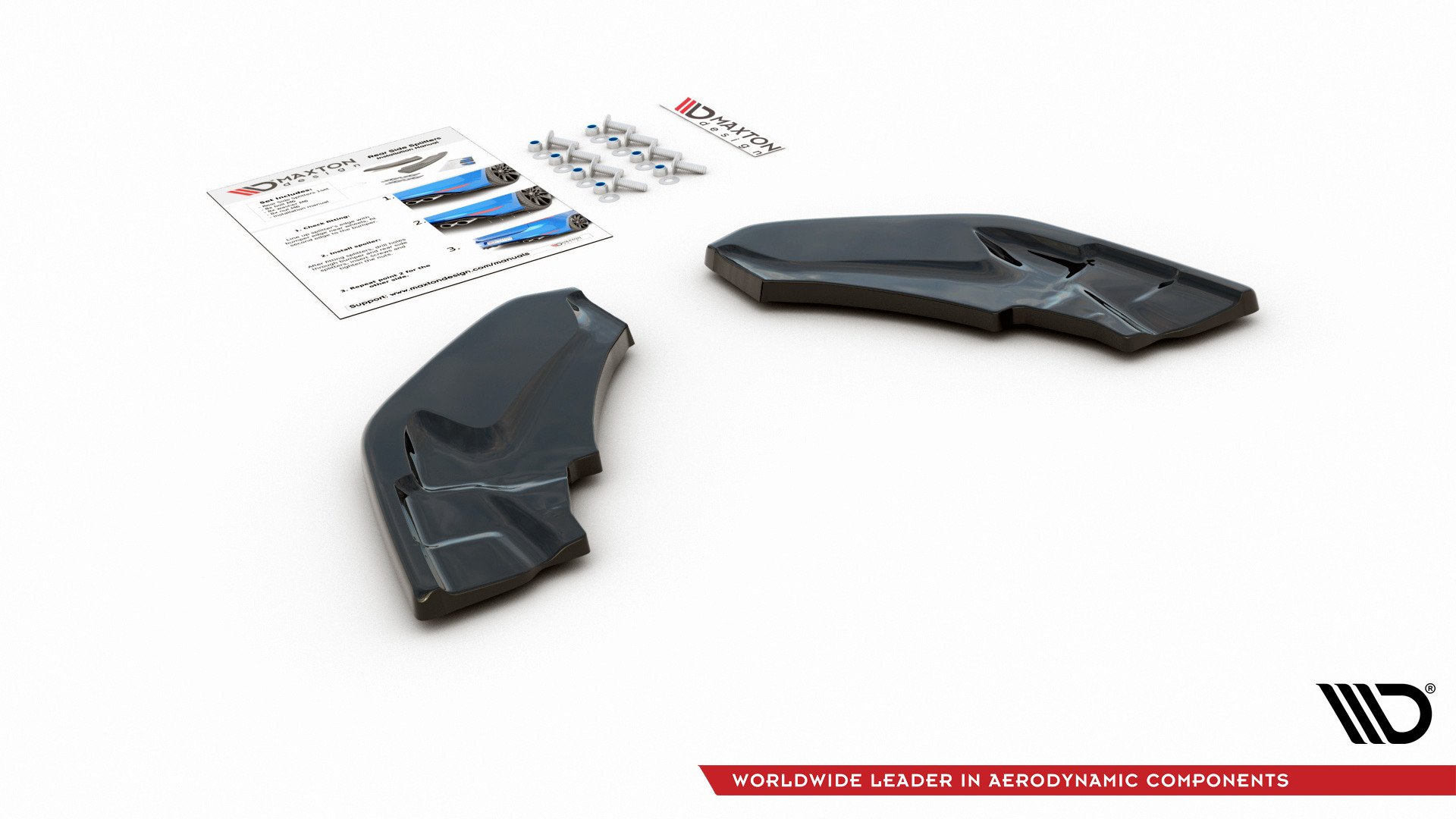 Rear Side Splitters BMW X2 F39 M Sport - 6
