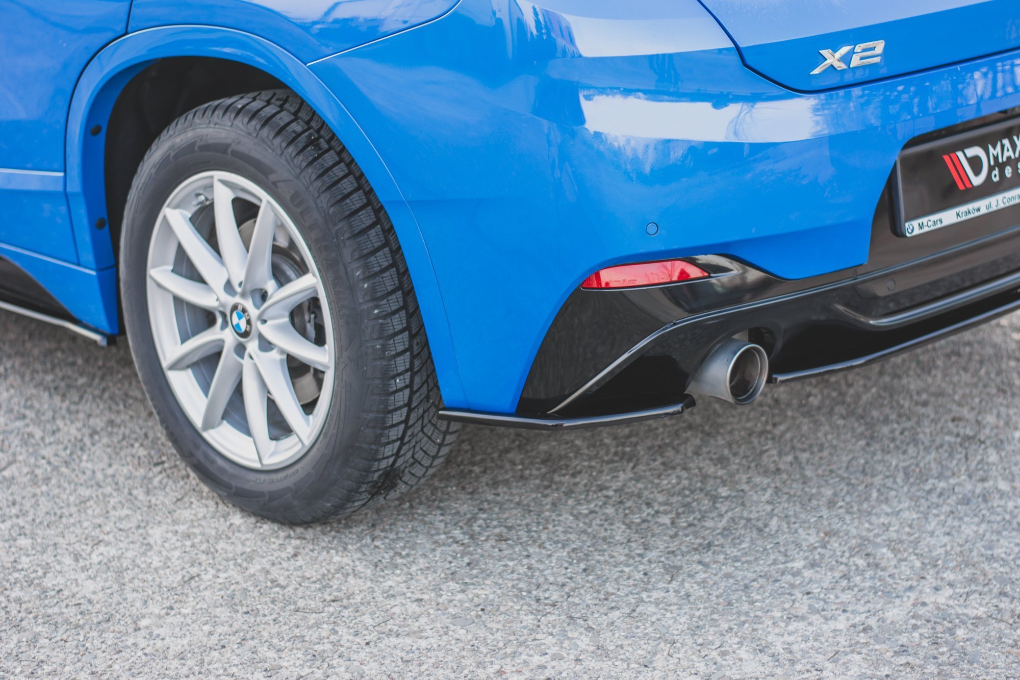 Rear Side Splitters BMW X2 F39 M Sport - 3