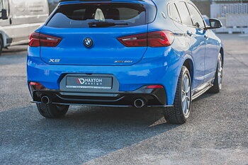 Rear Side Splitters BMW X2 F39 M Sport