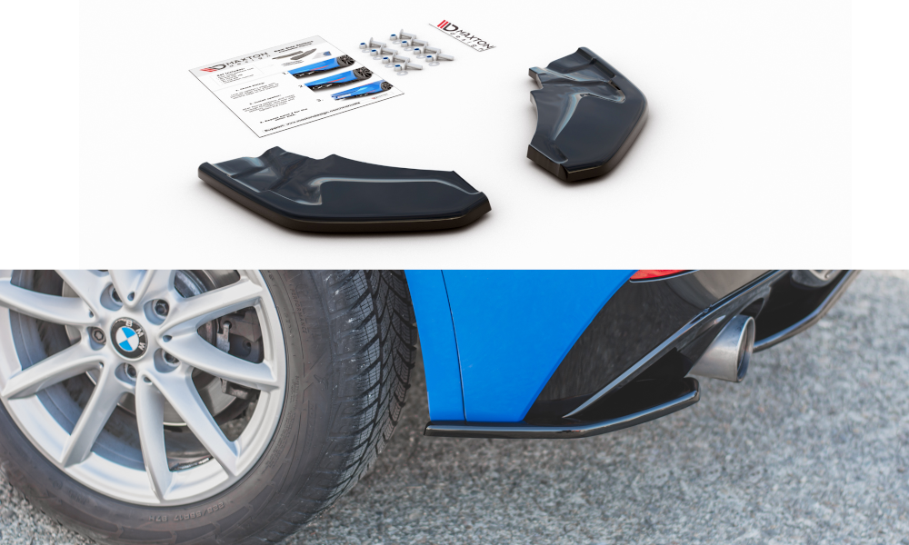 Rear Side Splitters BMW X2 F39 M Sport