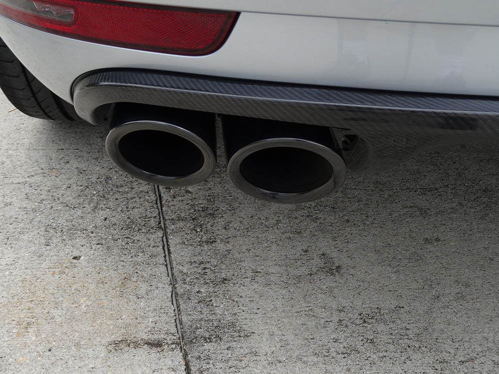 AGENCY POWER GLOSS CARBON FIBER DTM STYLE REAR DIFFUSER PORSCHE MACAN 95B 15-16 - 4