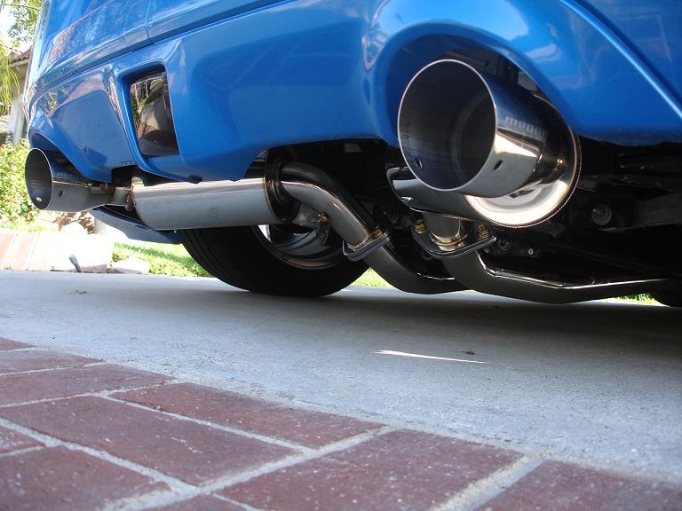 NISSAN 370Z 09+ D-SPEC 3 INCH CATBACK SYSTEM MEGAN RACING - 2