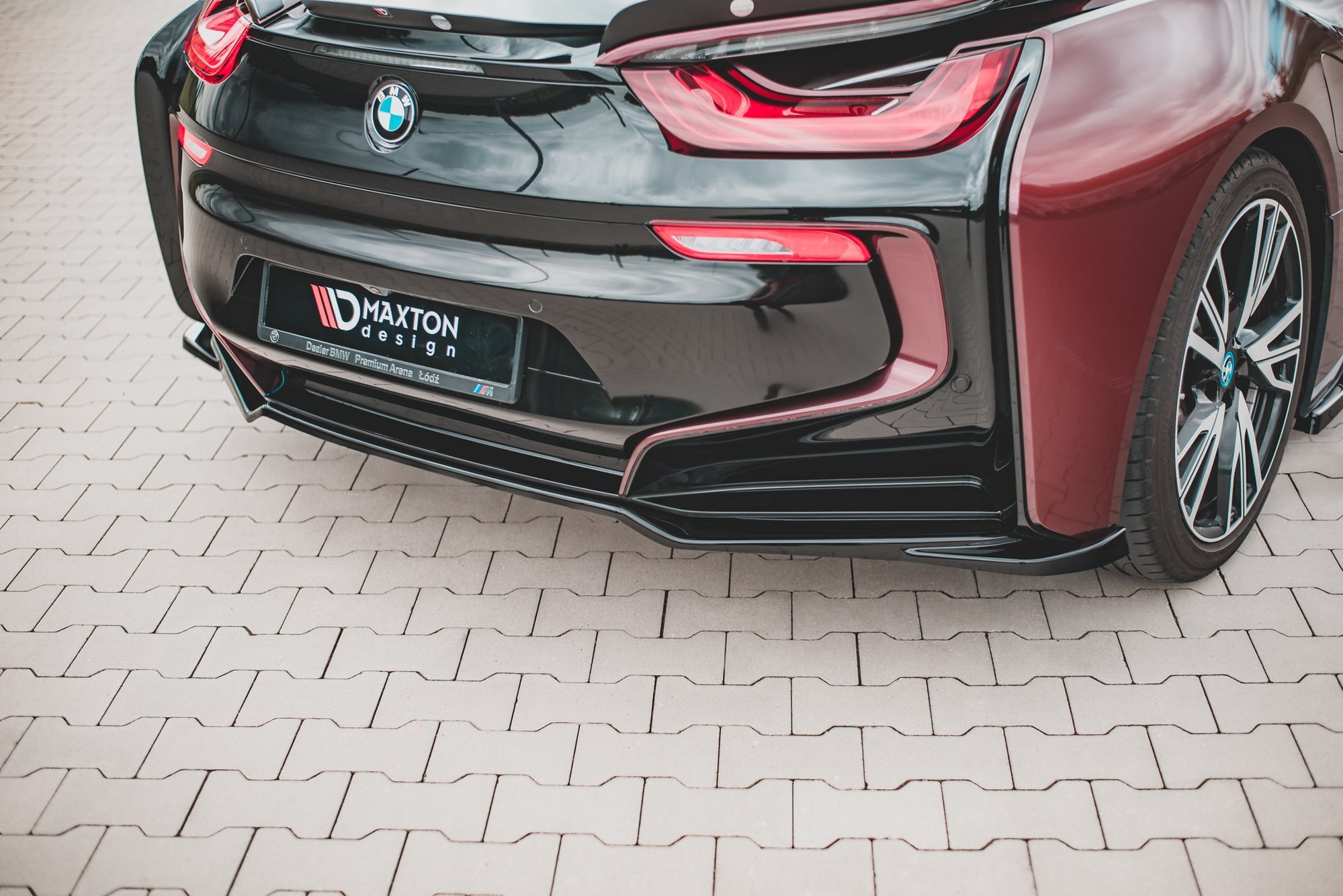 Central Rear Splitter Bmw I8 (2014-2020) - 5
