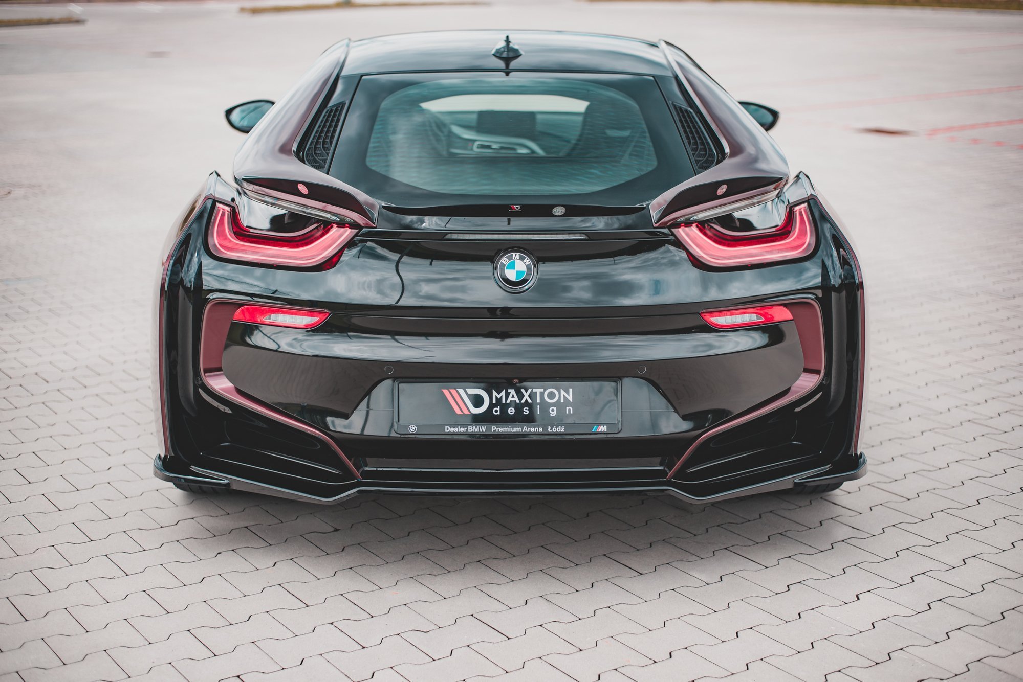 Central Rear Splitter Bmw I8 (2014-2020) - 3