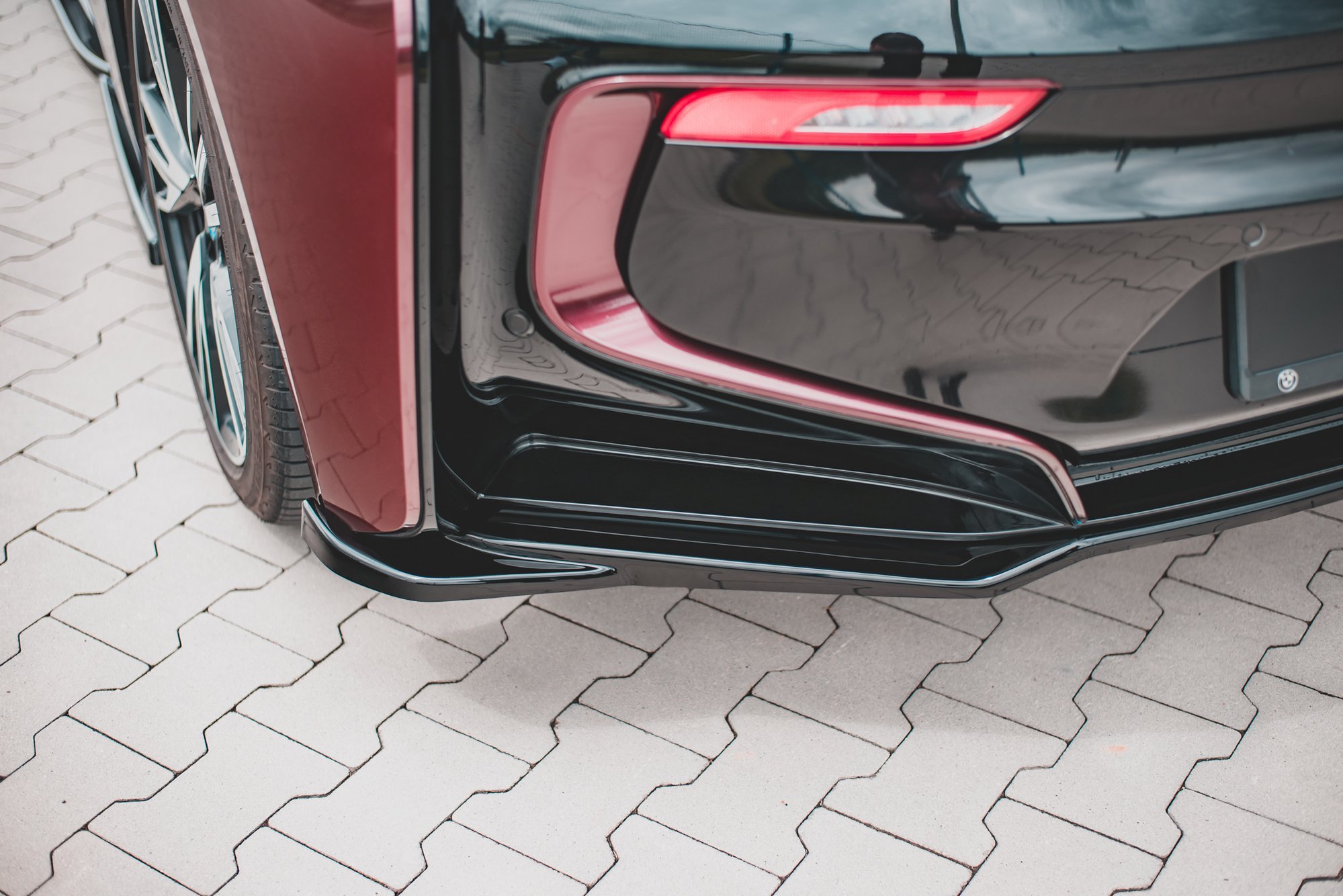 Central Rear Splitter Bmw I8 (2014-2020) - 4