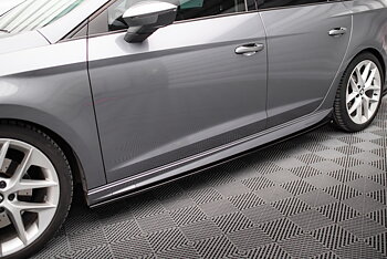SIDOSPLITTERS TILL SEAT LEON CUPRA / FR / STANDARD AERO MK3 / MK3 FACELIFT – MAXTON DESIGN