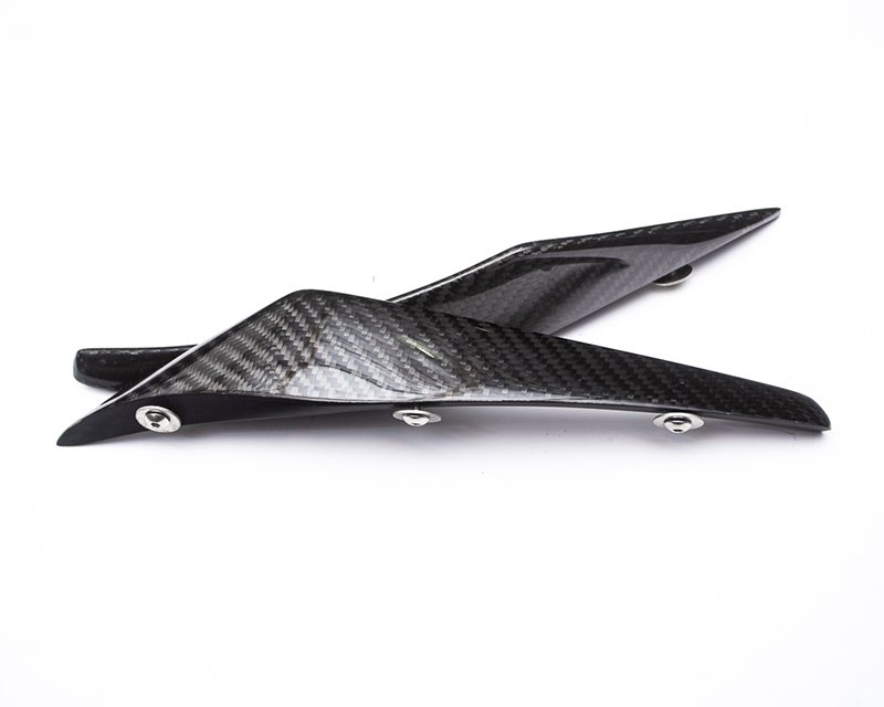 AGENCY POWER CARBON FIBER LOWER FRONT BUMPER CANARD PAIR SRT VIPER 2013+ - 3