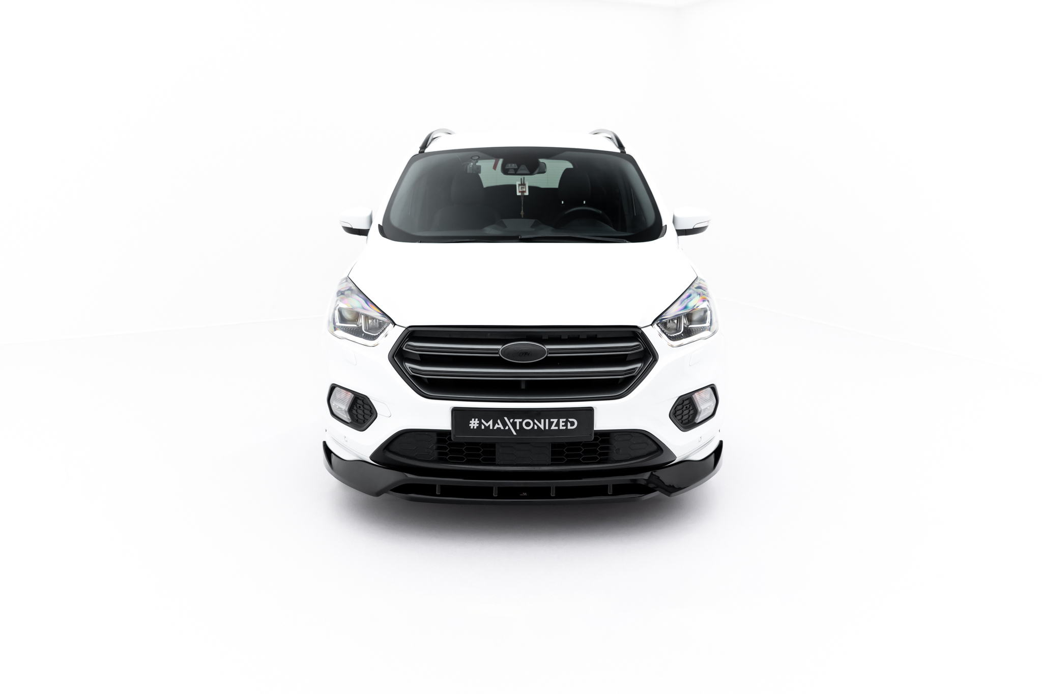 FRONT SPLITTER SUITABLE FOR FORD KUGA ST-LINE MK2 FACELIFT – MAXTON DESIGN - 4