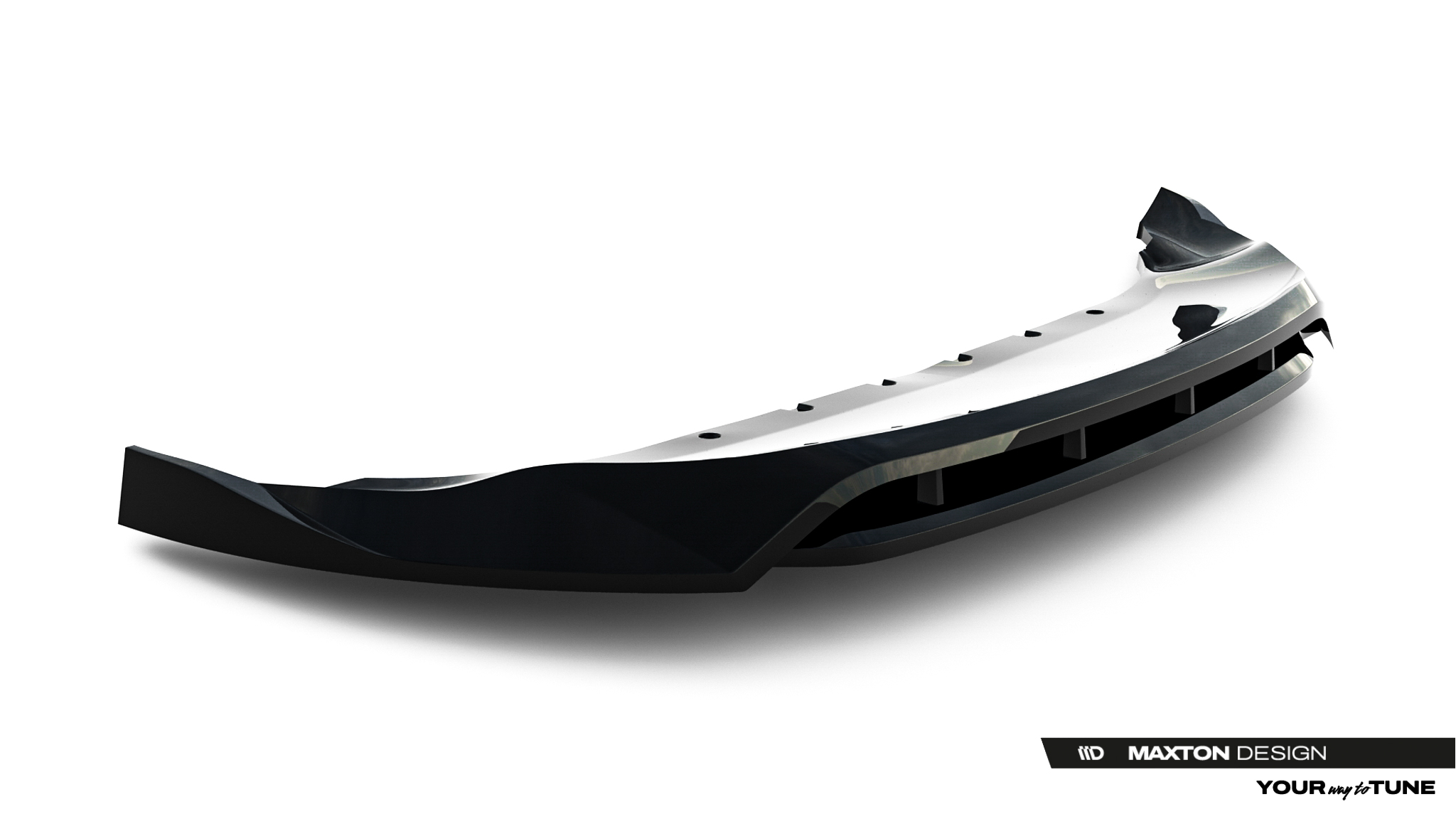 FRONT SPLITTER SUITABLE FOR FORD KUGA ST-LINE MK2 FACELIFT – MAXTON DESIGN - 3