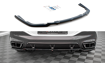 Central Rear Splitter (Vertical Bars) V.1 BMW X6 M-Pack G06