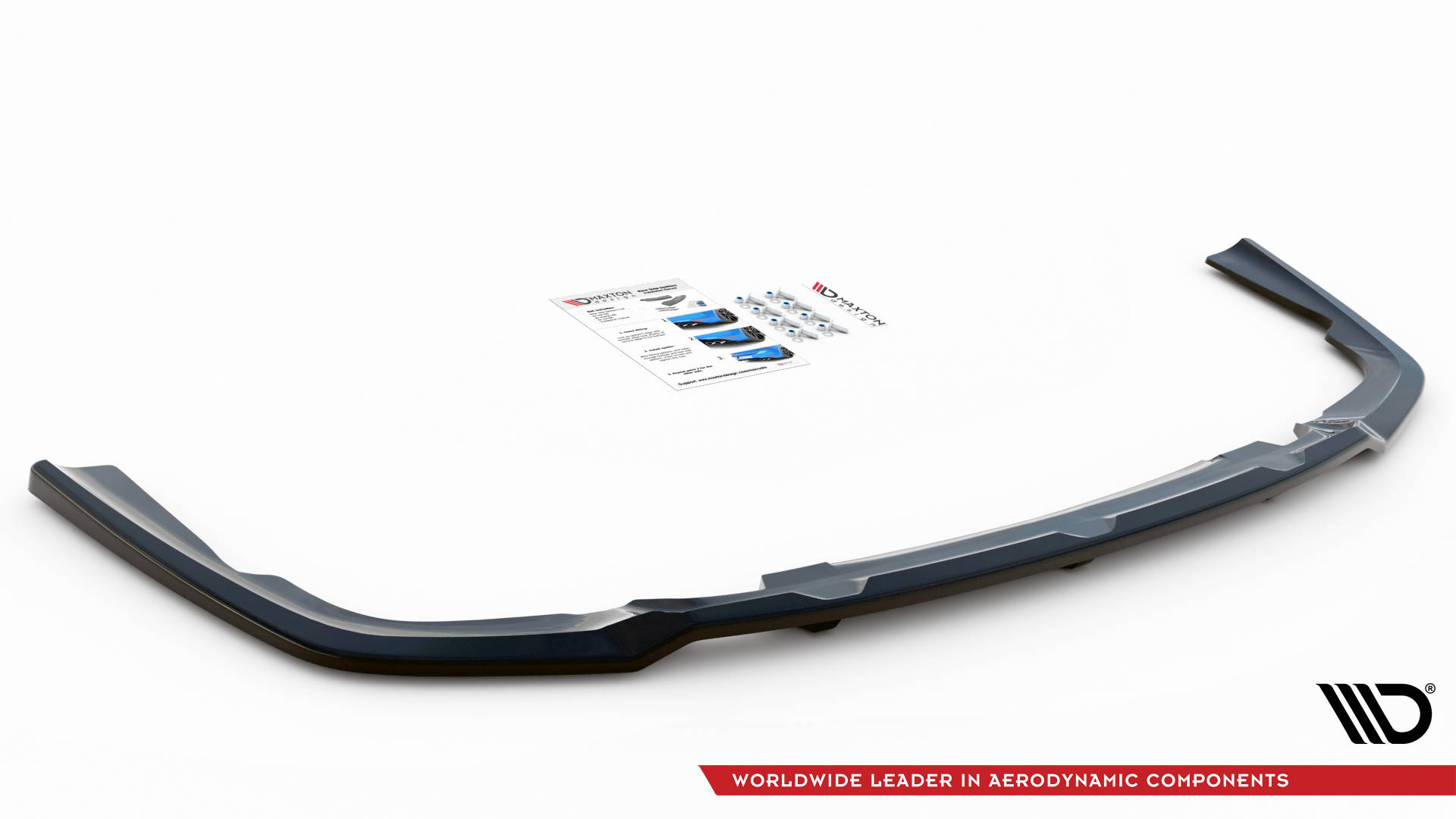 Central Rear Splitter (Vertical Bars) V.1 BMW X6 M-Pack G06 - 5