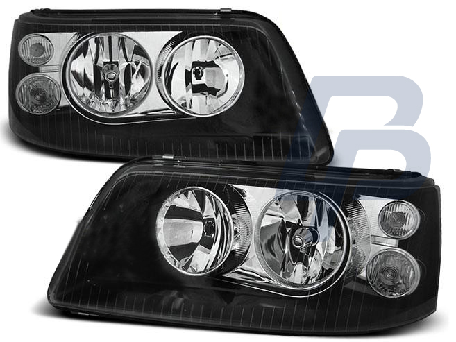 HEADLIGHTS VW T5 04.03-08.09 BLACK - 2