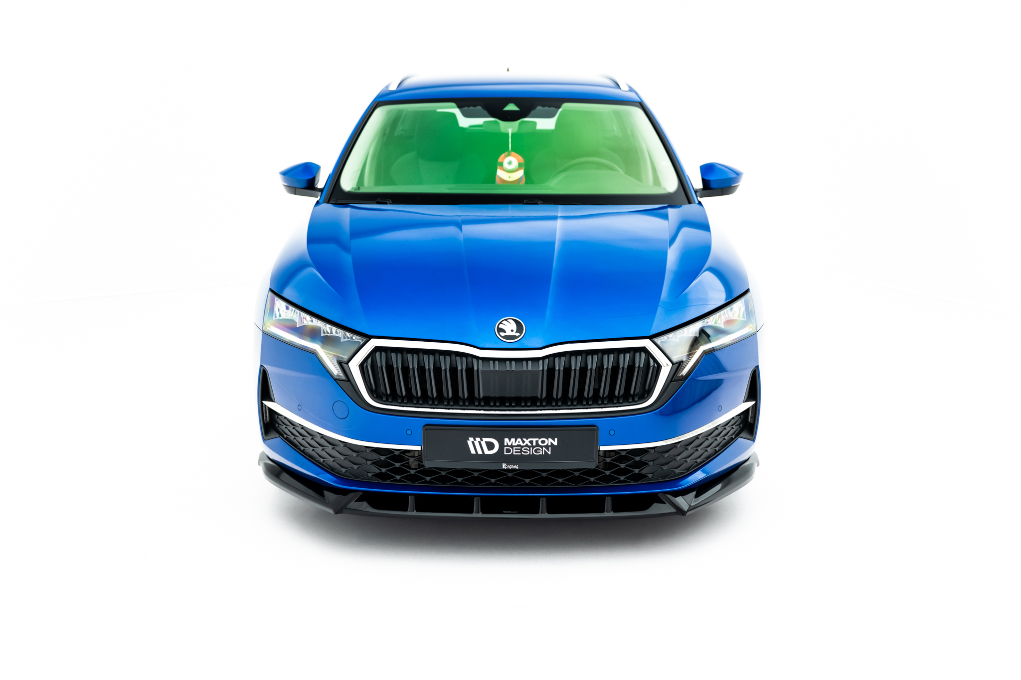 FRONT SPLITTER SUITABLE FOR SKODA OCTAVIA LIFTBACK / COMBI MK4 FACELIFT – MAXTON DESIGN - 5