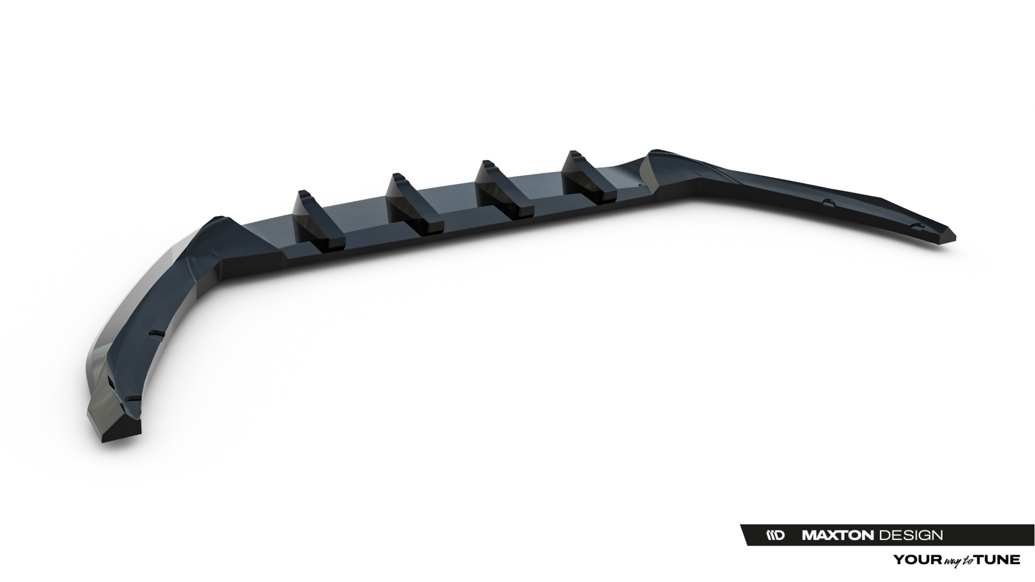 FRONT SPLITTER SUITABLE FOR SKODA OCTAVIA LIFTBACK / COMBI MK4 FACELIFT – MAXTON DESIGN - 6