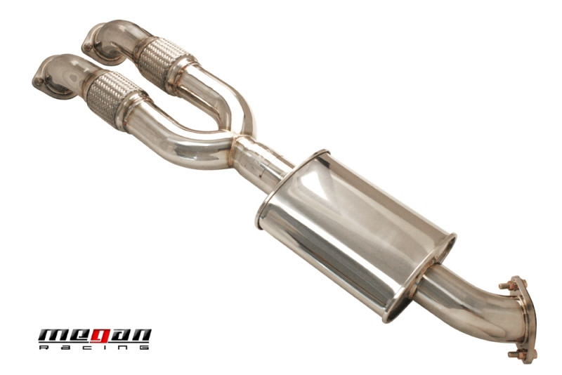NISSAN GTR R35 DOWN/CENTERPIPE (WITH RESONATOR) MEGAN RACING