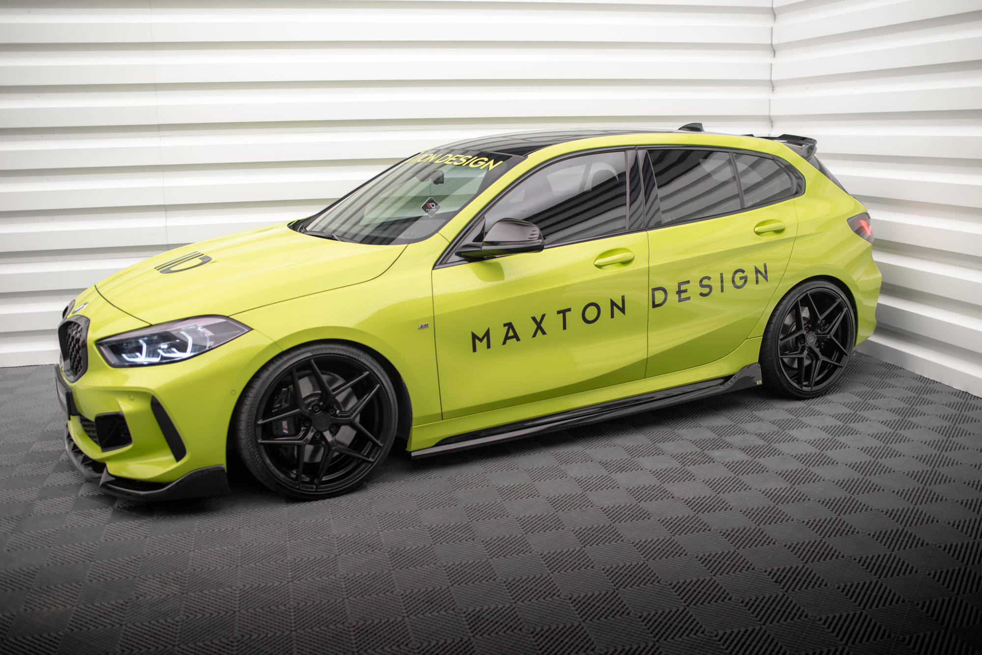 Side Skirts Diffusers V.5 BMW 1 F40 M-Sport / M135i - 3