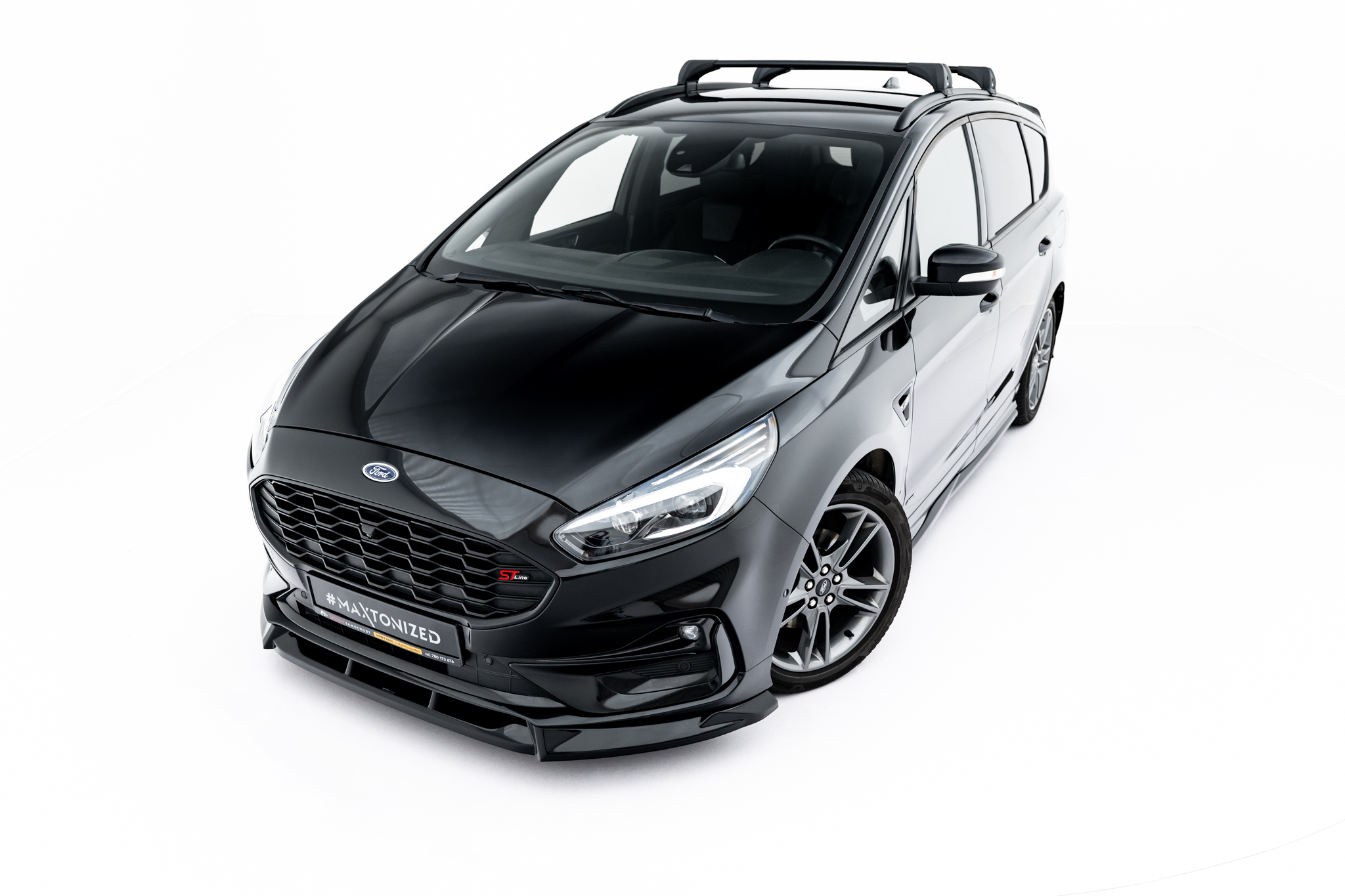 FRONT SPLITTER SUITABLE FOR FORD S-MAX ST-LINE MK2 FACELIFT – MAXTON DESIGN - 3