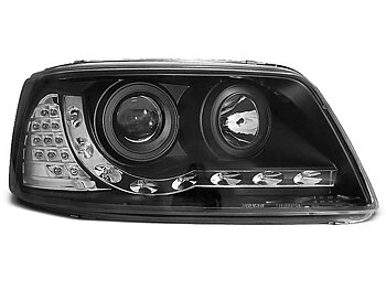 HEADLIGHTS VW T5 04.03-08.09 DAYLIGHT BLACK