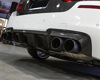 AGENCY POWER KOLFIBER BAKRE DIFFUSER BMW F10 M5 12-17