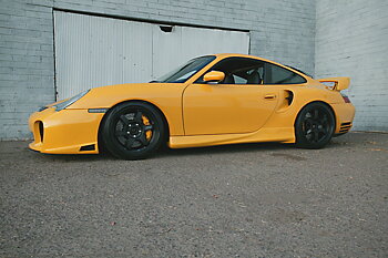 AGENCY POWER CARBON FIBER INTERCOOLER DUCT SPLITTERS PORSCHE 996 TURBO 01-05