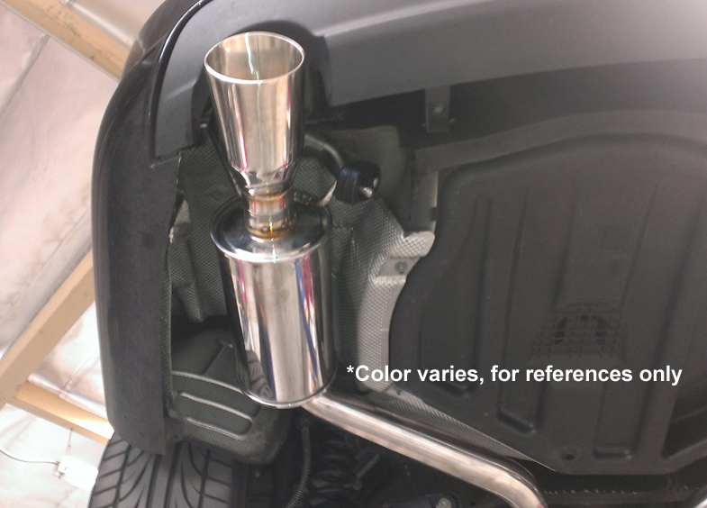 MERCEDES C300/350 V6 08-14 4D CATBACK SS ROLL TIPS [MR] - 4