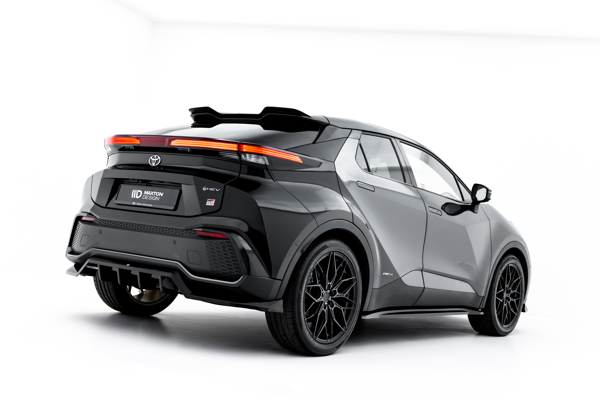 REAR SPLITTER (WITH VERTICAL BARS) SUITABLE FOR TOYOTA C-HR MK2 – MAXTON DESIGN - 6