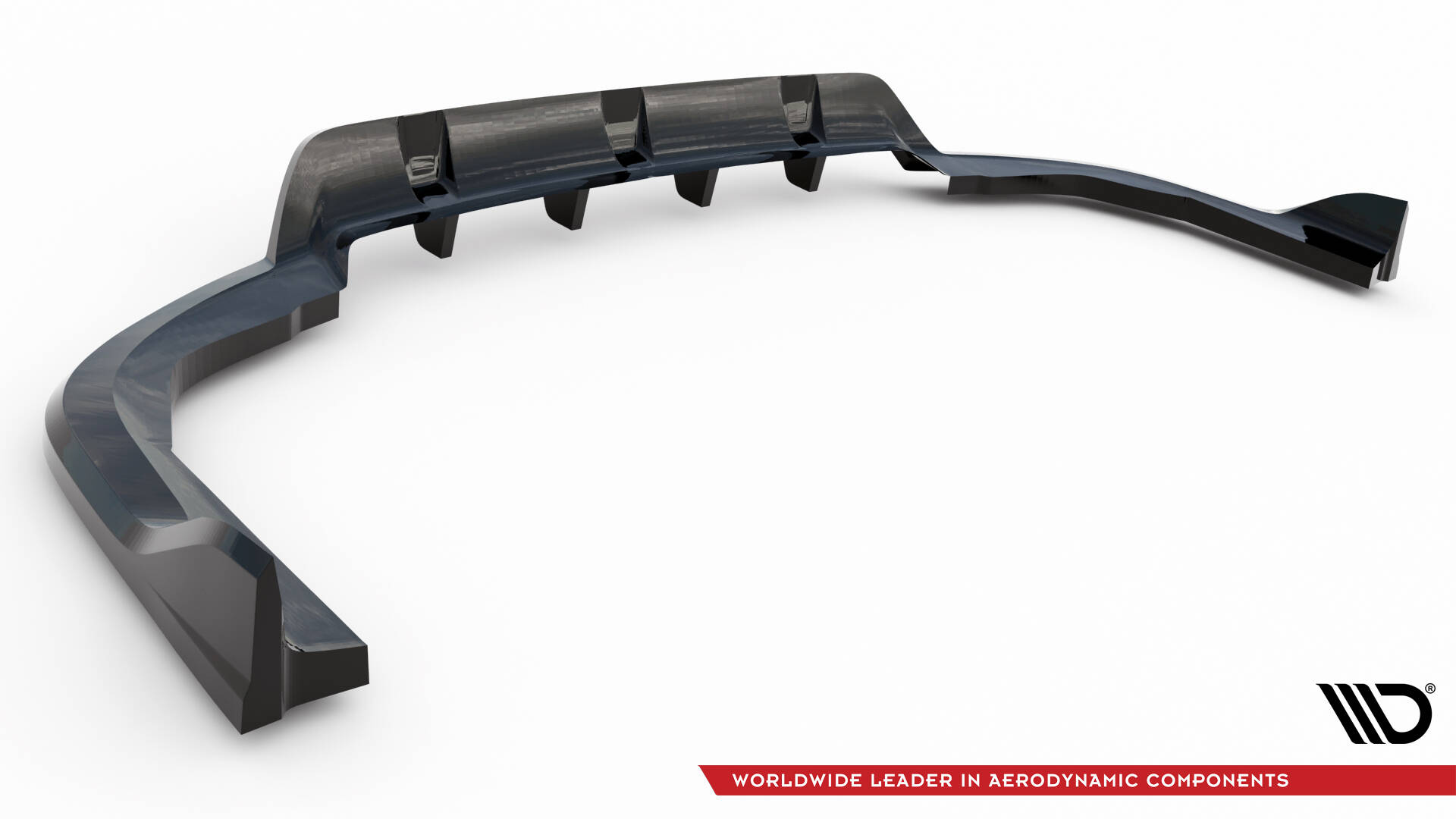 Central Rear Splitter (Vertical Bars) BMW X5 M-Sport G05 - 6