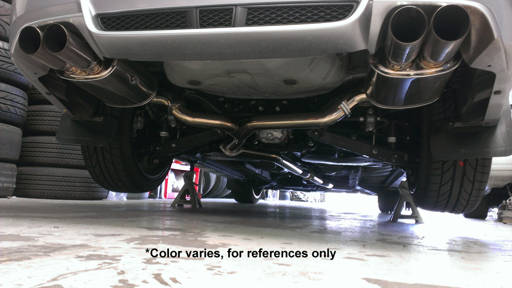 SUBARU IMPREZA WRX 11-14 4D CATBACK SS ROLL TIPS [MR] - 4