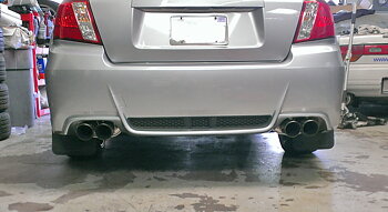 SUBARU IMPREZA WRX 11-14 4D CATBACK BURNT ROLL TIPS [MR]