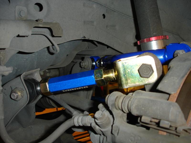 NISSAN S13/S14 REAR LOWER ADJ. TRACTION RODS MEGAN RACING - 2