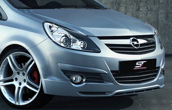 OPEL CORSA D 06-12 FRONT BUMPER LIP [AUTOR] - 2