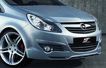 OPEL CORSA D 06-12 FRONT BUMPER LIP [AUTOR]