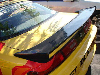 NISSAN S14 HATCH CARBON FIBER REAR SPOILER MEGAN RACING