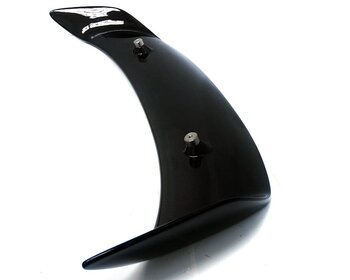 AGENCY POWER CARBON FIBER GT2 STYLE ADD-ON REAR WING PORSCHE 997 TT 07-12