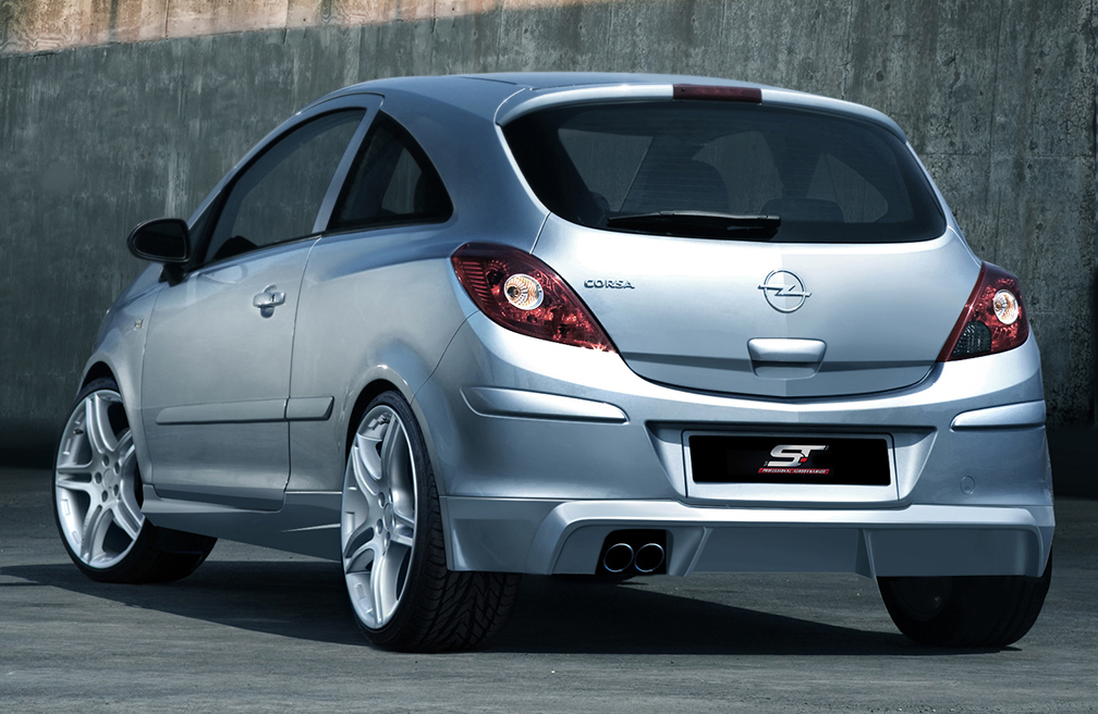 OPEL CORSA D 06-12 REAR BUMPER LIP [AUTOR]