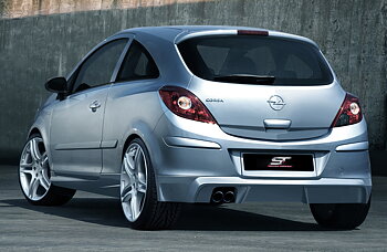 OPEL CORSA D 06-12 REAR BUMPER LIP [AUTOR]