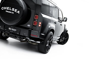 REAR SPLITTER (WITH VERTICAL BARS) SUITABLE FOR LAND ROVER DEFENDER MK4 – MAXTON DESIGN
